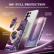 Odolné puzdro pre Samsung Galaxy S25 Ultra – Tongate MECH Series Clip, čierne
