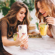 Obal na mobil pre Samsung Galaxy A12 / M12 / A12 2021, Electro heart, ružové rose gold
