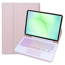 Puzdro s podsvietenou Bluetooth klávesnicou a touchpadom pre Samsung Galaxy Tab A11+