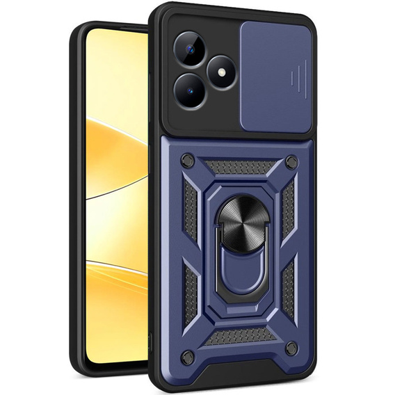 Obal na mobil pre Realme C51, CamShield Slide, modré