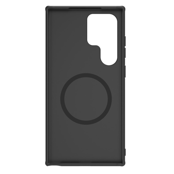 NILLKIN puzdro pre Samsung Galaxy S24 Ultra, Frosted Shield, pre MagSafe, čierne