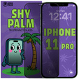 Tmavé sklo na ochranu súkromia Shy Palm pre iPhone 11 Pro