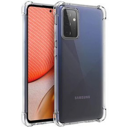 Obal na mobil pre Samsung Galaxy A72 4G/5G, Dropproof, priehľadné