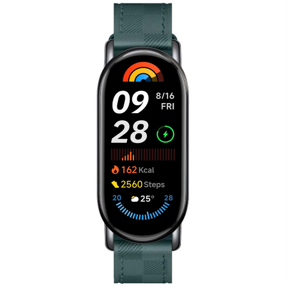 Kožený remienok pre Xiaomi Smart Band 10 / 9 / 8