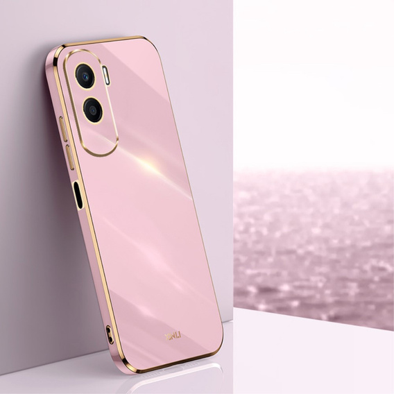 Puzdro pre Honor 90 Lite 5G, Glamour CamShield, fialové