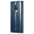 CASEME flipové puzdro pre Samsung Galaxy S9+ Plus, Waxy Textured, modré