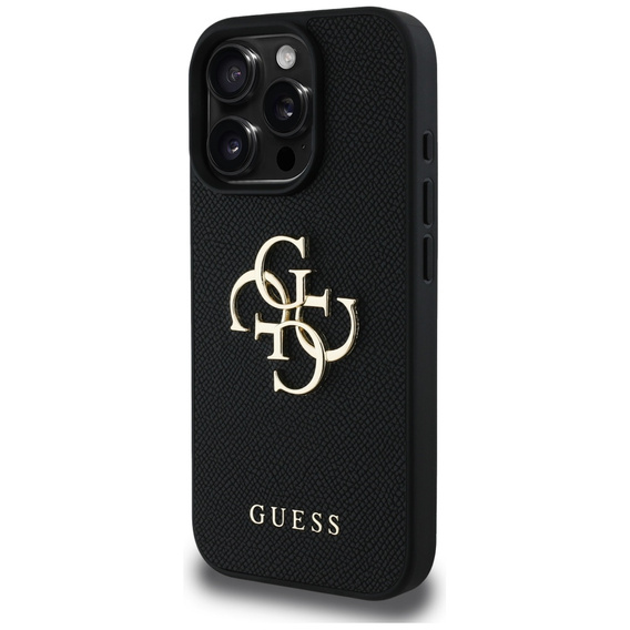 Puzdro GUESS Grained Big 4G a Classic Logo pre iPhone 16 Pro