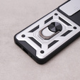 Obal na mobil pre Xiaomi Redmi 12, CamShield Slide, strieborné