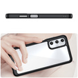 Obal na mobil pre Samsung Galaxy A05s 4G, Fusion Hybrid, transparentné / čierne