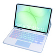 Puzdro s podsvietenou Bluetooth klávesnicou a touchpadom pre Samsung Galaxy Tab A11+