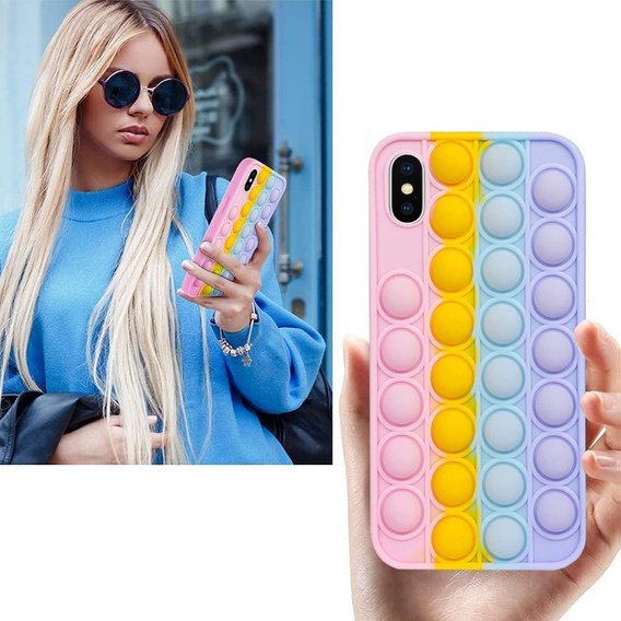 Puzdro Push Bubble Pop It pre iPhone XR