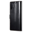 CASEME flipové puzdro pre Samsung Galaxy Note 10 Plus, Waxy Textured, čierne