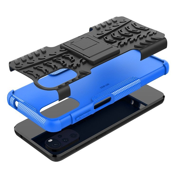 Obal na mobil pre Motorola Moto G22, Tire Armor, modré