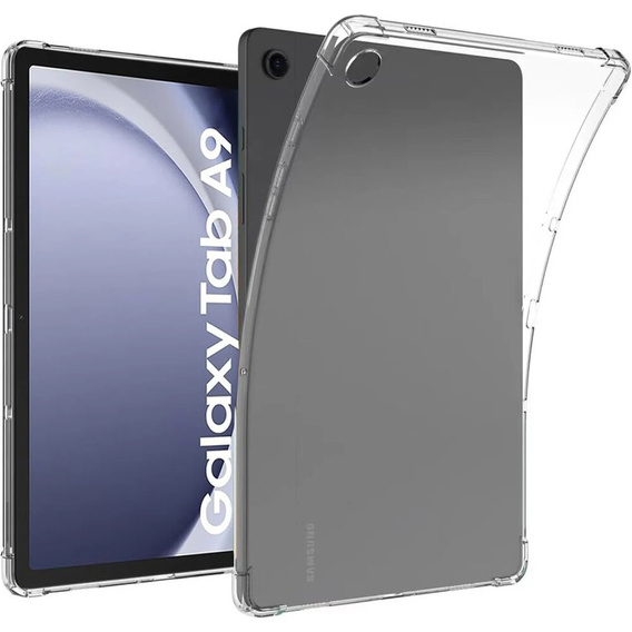 Puzdro pre Samsung Galaxy Tab A9, silikónové, priehľadné