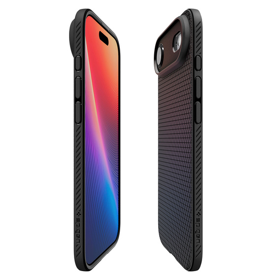Puzdro Spigen Liquid Air pre iPhone Air, matná čierna