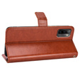 Klapkové puzdro pre Ulefone Note 12P, Wallet, hnedé