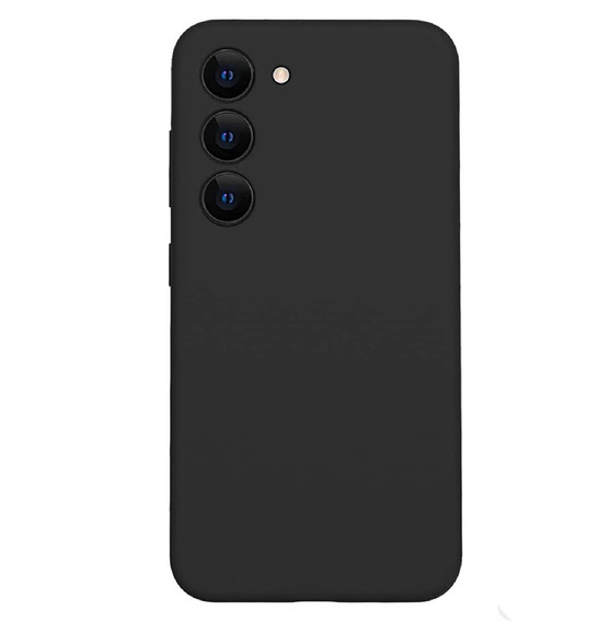 Obal na mobil pre Samsung Galaxy S23 Plus, Silicone Lite, čierne