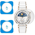 2x ERBORD tvrdené sklo pre Huawei Watch GT 5 Pro 42mm, s montážnym rámom