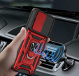 Obal na mobil pre Oppo Reno 13, CamShield Slide, červené