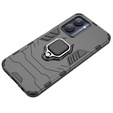 Obal na mobil pre Realme C33, Kickstand Ring, čierne