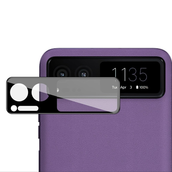 Sklo na fotoaparát IMAK pre Motorola Razr 40 5G, čierne