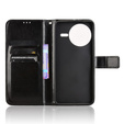 Klapkové puzdro pre Xiaomi Poco F7 Ultra, Crazy Horse Wallet, čierne