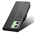 Flipové puzdro pre Motorola Moto G54 5G, Smart Magnet, čierna
