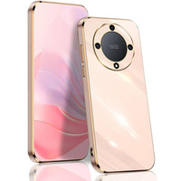 Puzdro pre Honor Magic 6 Lite 5G, Glamour CamShield, ružové rose gold