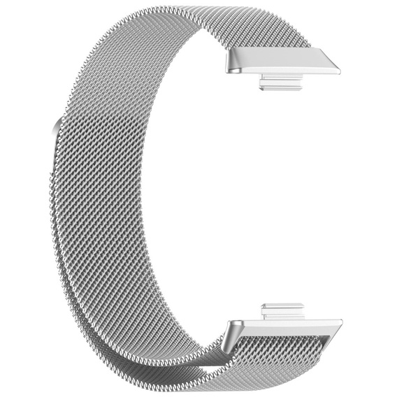Milánsky náramok pre Huawei Watch Fit 4 / 4 Pro / 3, strieborný