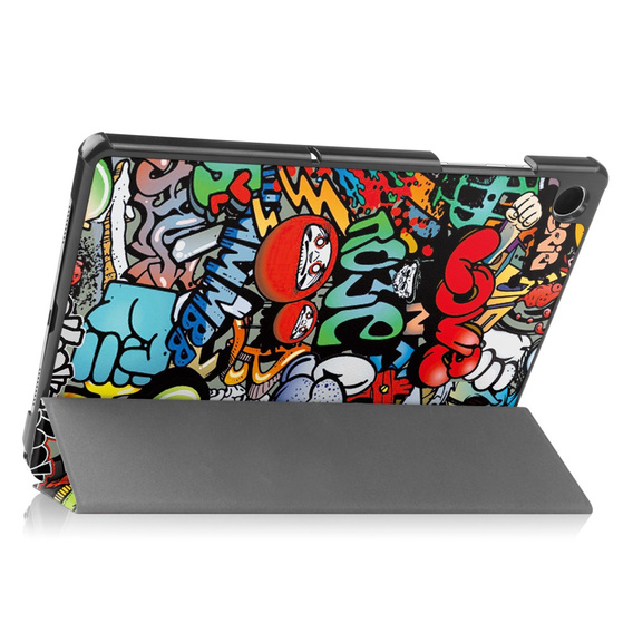 Puzdro pre Samsung Galaxy Tab A9+, Smartcase, graffiti