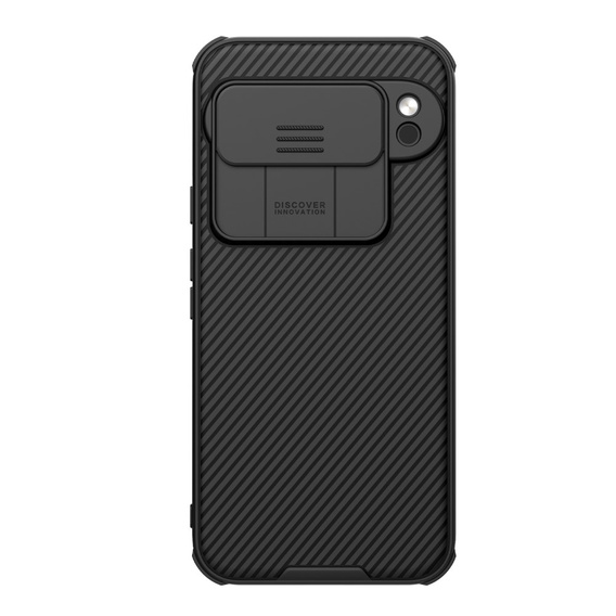 Puzdro pre Google Pixel 9/9 Pro, pancierované Nillkin, CamShield Pro, čierne