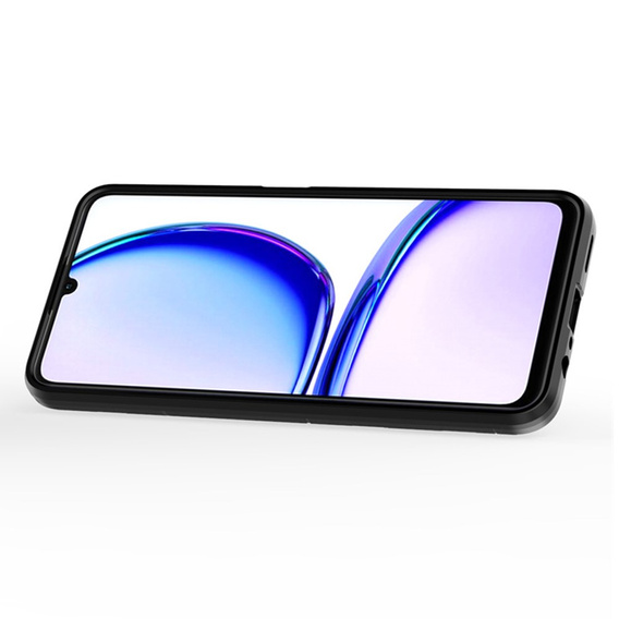 Obal na mobil pre Realme C51, Kickstand Ring, čierne