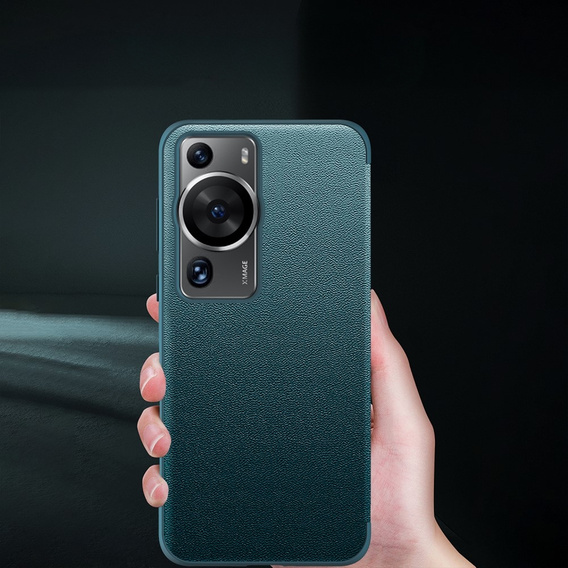 Flipové puzdro pre Huawei P60 Pro, Side View, modré