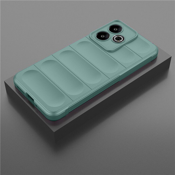 Obal na mobil pre Xiaomi Redmi 13, Gaming Shockproof, zelený