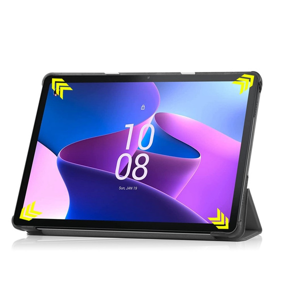 Puzdro pre Lenovo Tab M10 10.1 Gen 3 TB-328FU/TB-328XU, Smartcase, sivé