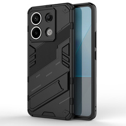 Puzdro pre Xiaomi Redmi Note 13 Pro 5G, Military kickstand, čierne