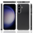 Puzdro pre Samsung Galaxy S24+ Plus, Fusion Hybrid, s ochranou fotoaparátu, priehľadné