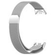 Milánsky náramok s puzdrom pre Xiaomi Smart Band 10 / 9 / 8, strieborný