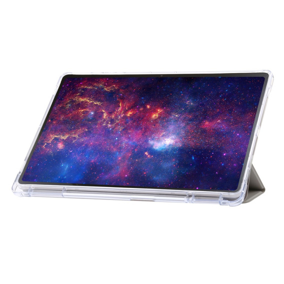 Puzdro pre Samsung Galaxy Tab S9 Ultra, Smartcase Hybrid, so slotom na stylus, sivé