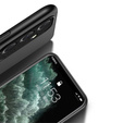Puzdro pre Samsung Galaxy A55 5G, s magnetickou úchytkou, čierne