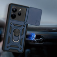 Obal na mobil pre Xiaomi Redmi Note 14 4G, CamShield Slide, modré