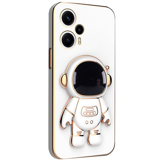 Obal na mobil pre Xiaomi Poco F5, Astronaut, biele