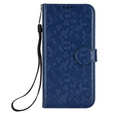 Flipové puzdro pre Oppo A5 Pro 5G, Wallet Rhombus, modré