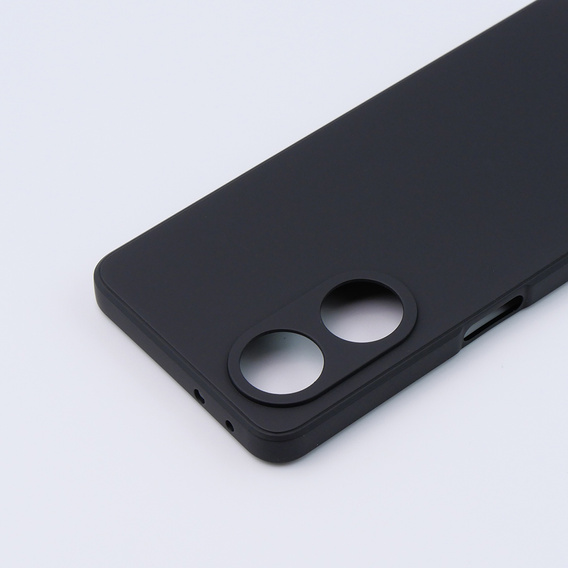 Obal na mobil pre Oppo A98 5G, Silicone Lite, čierne
