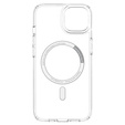 Puzdro MagSafe Spigen pre iPhone 13 Mini, Ultra Hybrid, biele + tvrdené sklo 9H