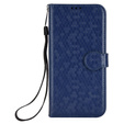 Flipové puzdro pre T Phone 3 5G, Wallet Rhombus, modré