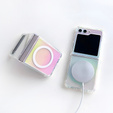 Puzdro pre Samsung Galaxy Z Flip7 FE / Z Flip6, Fusion Hybrid, pre MagSafe, viacfarebné