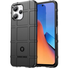 Obal na mobil pre Xiaomi Redmi 12 4G, Rugged Shield, čierne