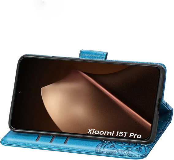 Puzdro s motýlími chlopňami pre Xiaomi 15T Pro