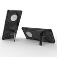 Puzdro pre Honor Magic 5 Lite, Military kickstand, čierne